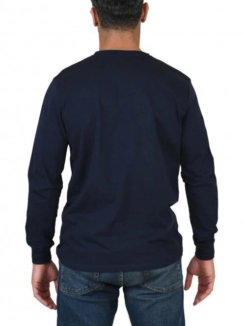 Nautica Axel LS T-Shirt férfi hosszú ujjú póló sötétkék színben 4