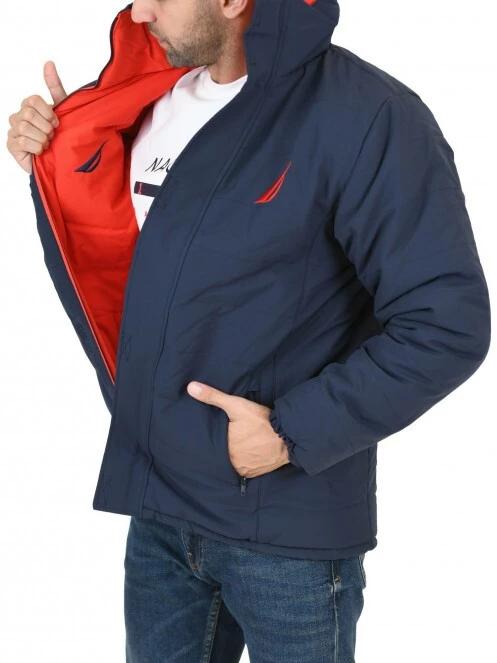 Nautica Elgon Reversible Jacket férfi utcai kabát kék színben 6