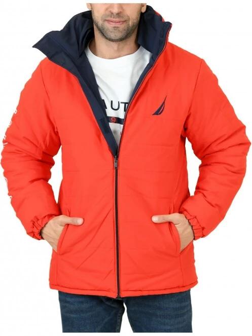Nautica Elgon Reversible Jacket férfi utcai kabát kék színben 7