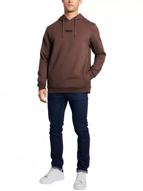 Nautica Apollo OH Hoody férfi kapucnis pulóver barna színben 4