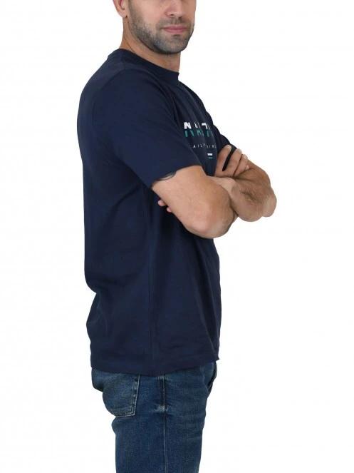 Nautica Nero T-Shirt férfi rövid ujjú póló sötétkék színben 3