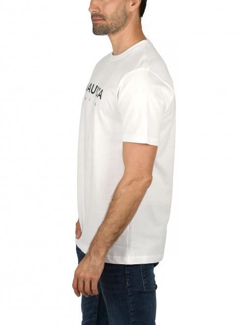 Nautica Jax T-Shirt férfi rövid ujjú póló fehér színben 3