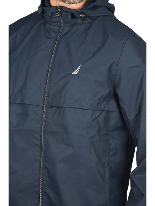 Nautica Titus FZ Jacket férfi széldzseki sötétkék színben 5