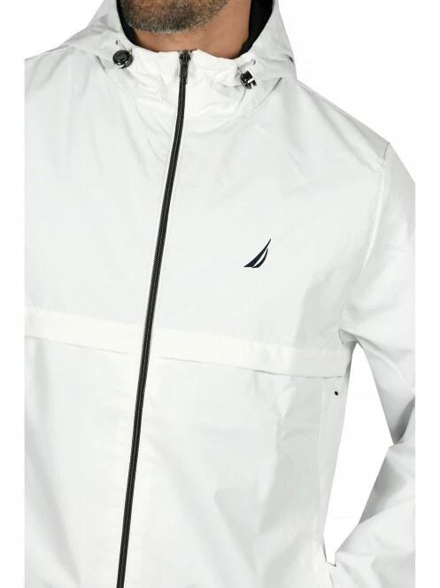 Nautica Titus FZ Jacket férfi széldzseki fehér színben 5
