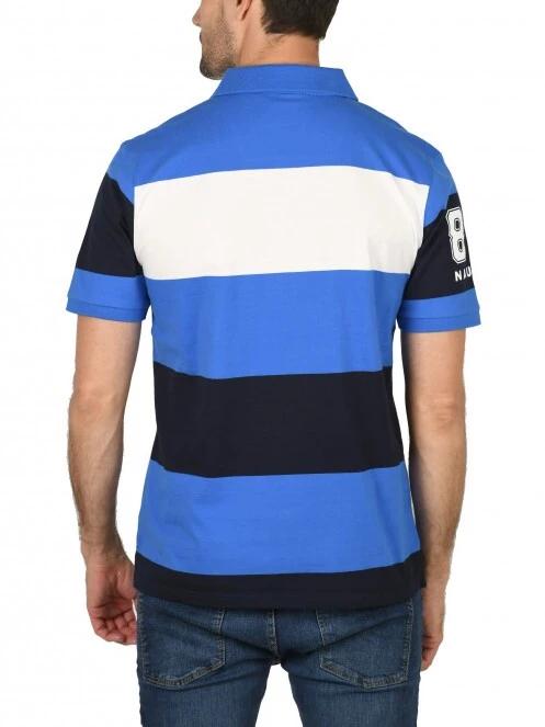 Nautica Dash Polo Shirt férfi galléros póló kék színben 4