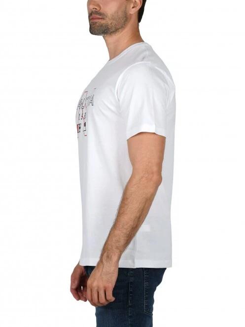 Nautica Kaden T-Shirt férfi rövid ujjú póló fehér színben 3