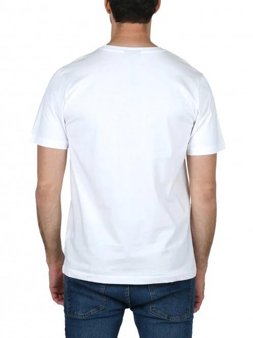 Nautica Kaden T-Shirt férfi rövid ujjú póló fehér színben 4