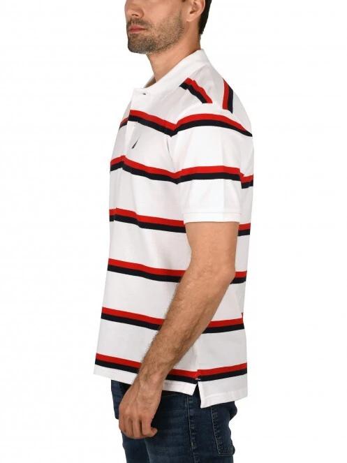 Nautica Brennan Polo Shirt férfi galléros póló fehér színben 3