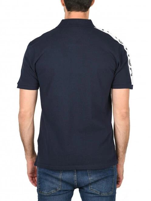 Nautica Dawson Polo Shirt férfi galléros póló sötétkék színben 4