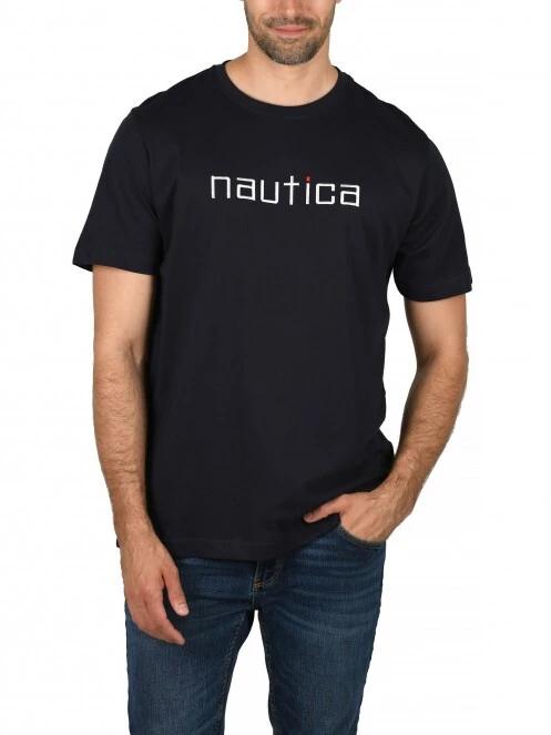 Nautica Kit T-Shirt férfi rövid ujjú póló sötétkék színben 2