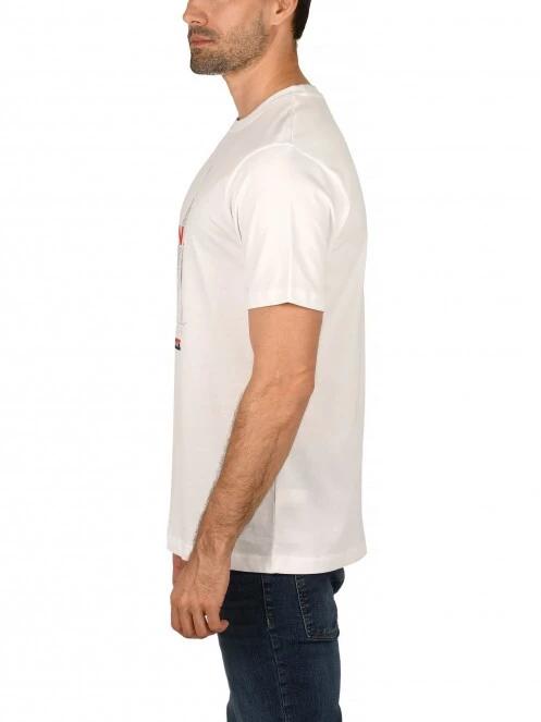 Nautica Cabot T-Shirt férfi rövid ujjú póló fehér színben 3