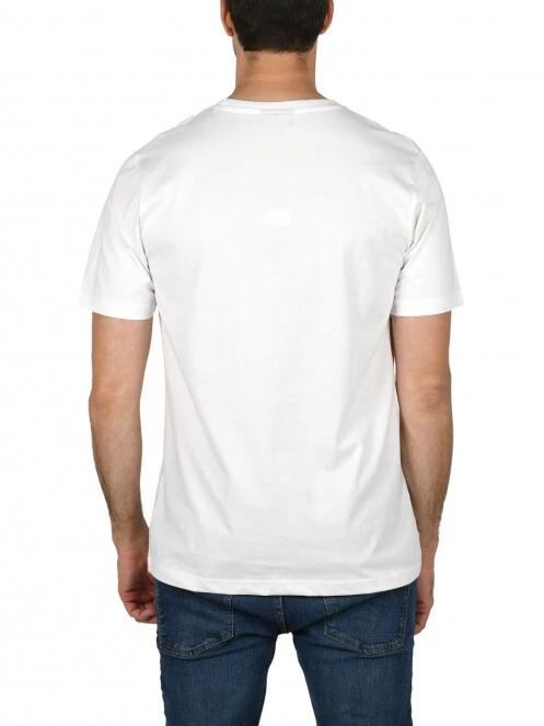 Nautica Holm T-Shirt férfi rövid ujjú póló fehér színben 4
