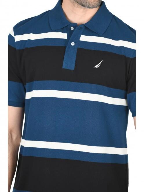 Nautica Dai Polo Shirt férfi galléros póló kék színben 5
