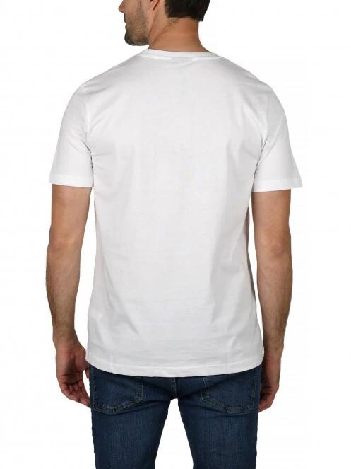 Nautica Erith T-Shirt férfi rövid ujjú póló fehér színben 4