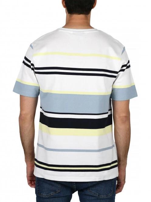 Nautica Perez T-Shirt férfi rövid ujjú póló fehér színben 4