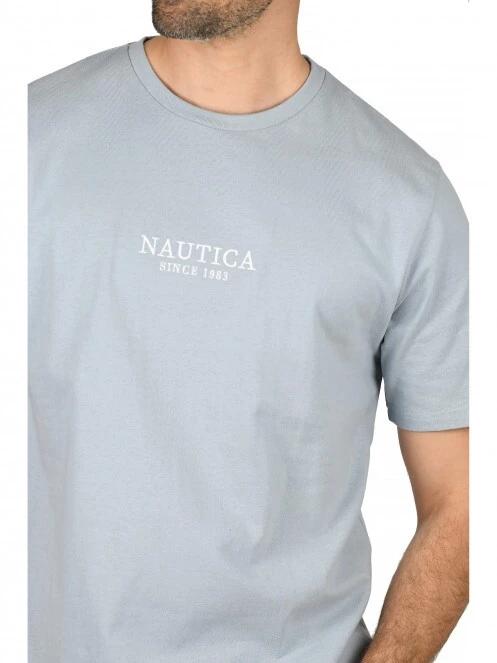 Nautica Nevada T-Shirt férfi rövid ujjú póló világoskék színben 5