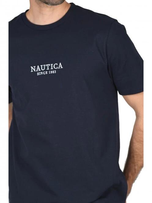 Nautica Nevada T-Shirt férfi rövid ujjú póló sötétkék színben 5