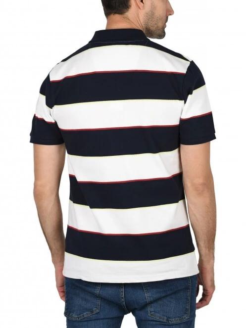 Nautica Murdock Polo Shirt férfi galléros póló sötétkék színben 4