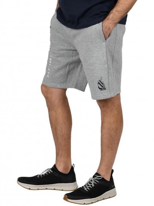Nautica Locust Fleece Short férfi rövidnadrág szürke színben 4
