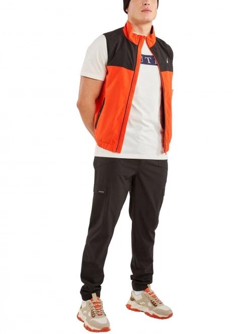 Nautica Knott Gilet férfi mellény narancssárga színben 4