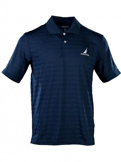 Nautica Leonard Polo Shirt férfi galléros póló sötétkék színben 2