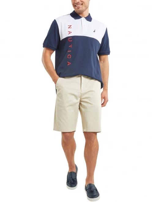 Nautica Sage Chino Short férfi rövidnadrág homok színben 4