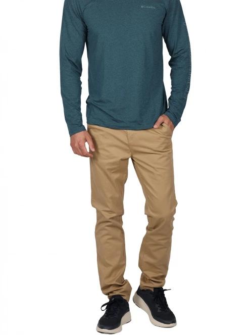 Nautica Nelson Pant férfi chino nadrág barna színben 2