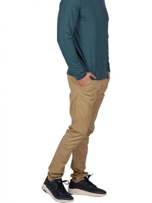Nautica Nelson Pant férfi chino nadrág barna színben 3