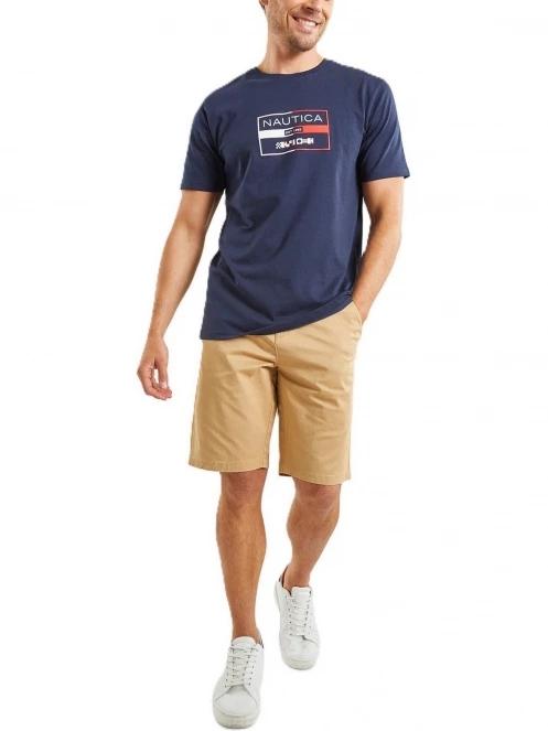 Nautica Alves T-Shirt férfi rövid ujjú póló sötétkék színben 4