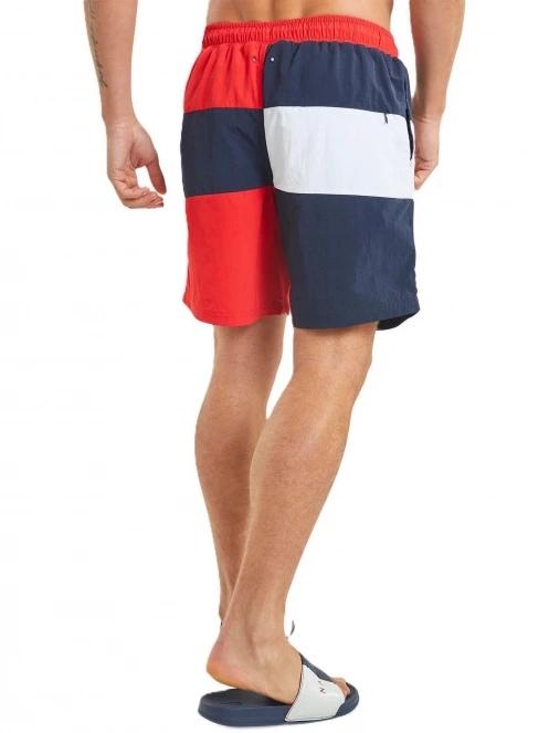 Nautica Sueno 6” Swim Short férfi beach short piros színben 3