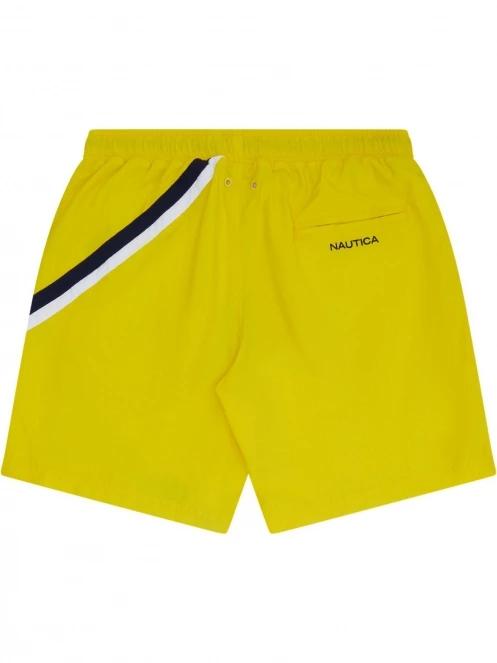 Nautica Grampian 6” Swim Short férfi beach short sárga színben 6