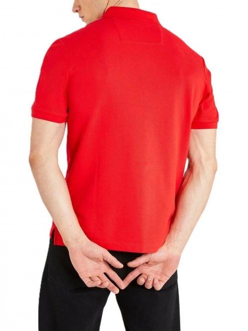 Nautica Connolly Polo Shirt férfi galléros póló piros színben 3