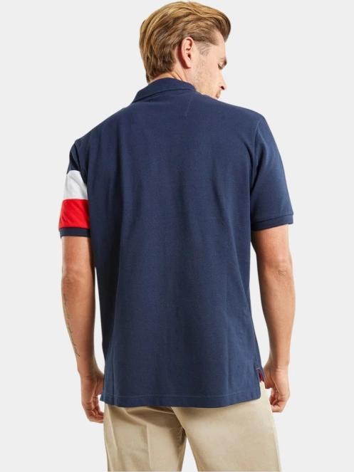 Nautica Ike Polo Shirt férfi galléros póló sötétkék színben 3