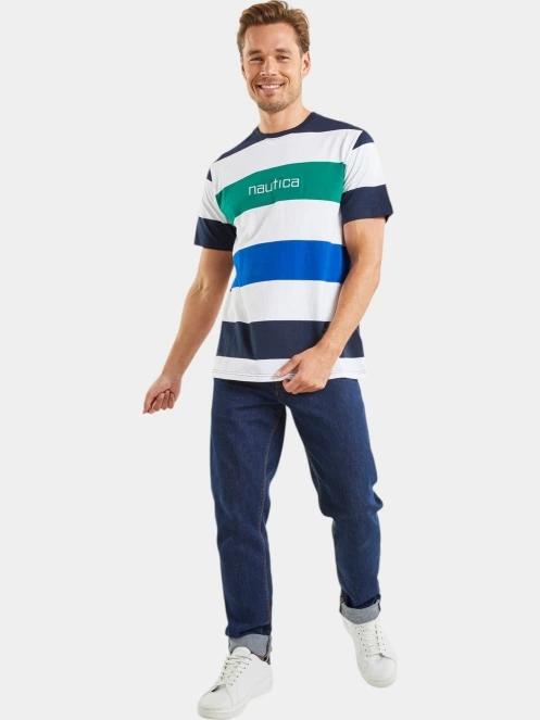Nautica Dakari T-Shirt férfi rövid ujjú póló fehér színben 4