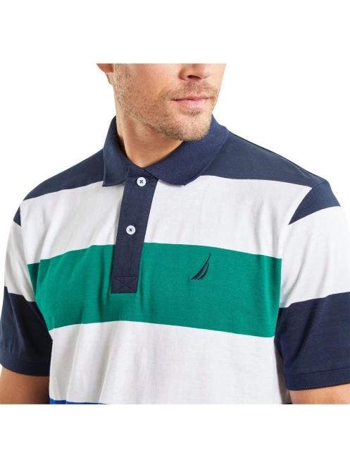 Nautica Franco Polo Shirt férfi galléros póló sötétkék színben 5
