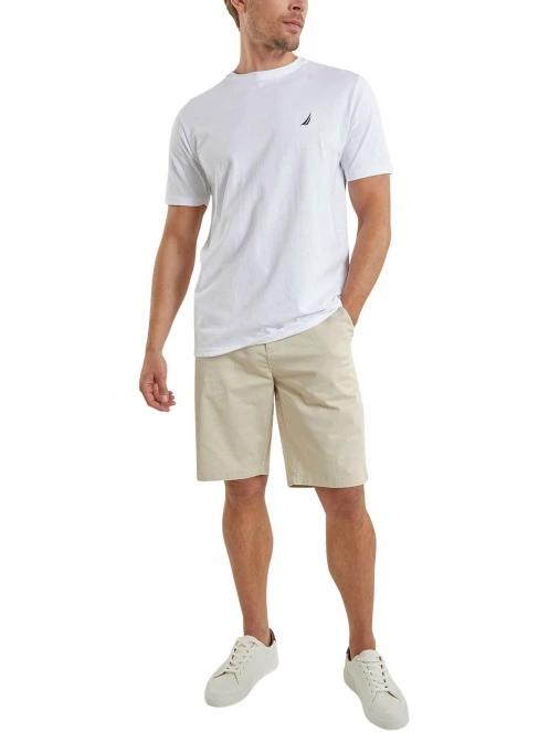 Nautica Malaki T-Shirt férfi rövid ujjú póló fehér színben 4
