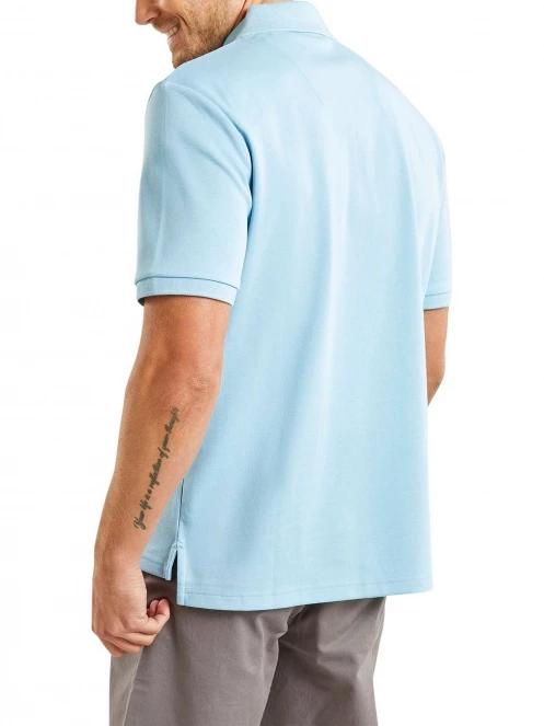 Nautica Princeton Polo Shirt férfi galléros póló világoskék színben 3