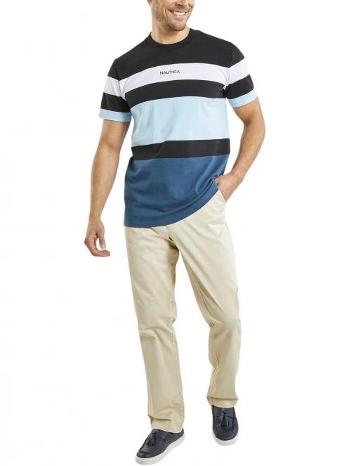 Nautica Korban T-Shirt férfi rövid ujjú póló fekete színben 4