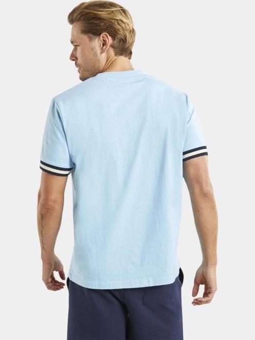 Nautica Powell T-Shirt férfi rövid ujjú póló világoskék színben 3