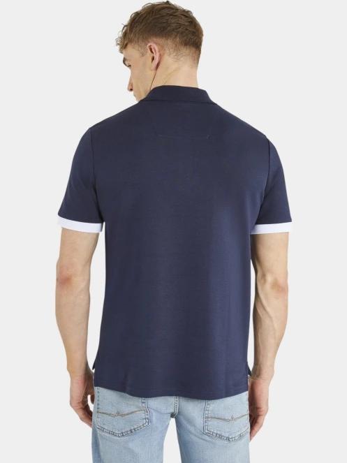 Nautica Halifax Polo Shirt férfi galléros póló sötétkék színben 3