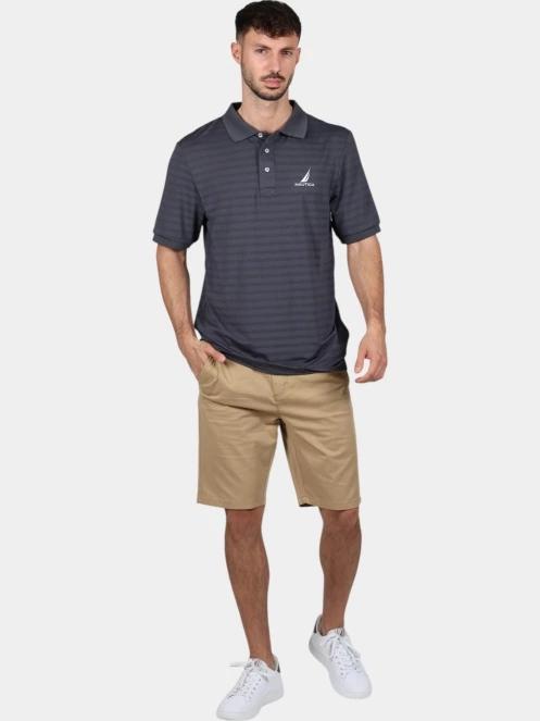 Nautica Leonard II Polo Shirt férfi galléros póló szürke színben 5