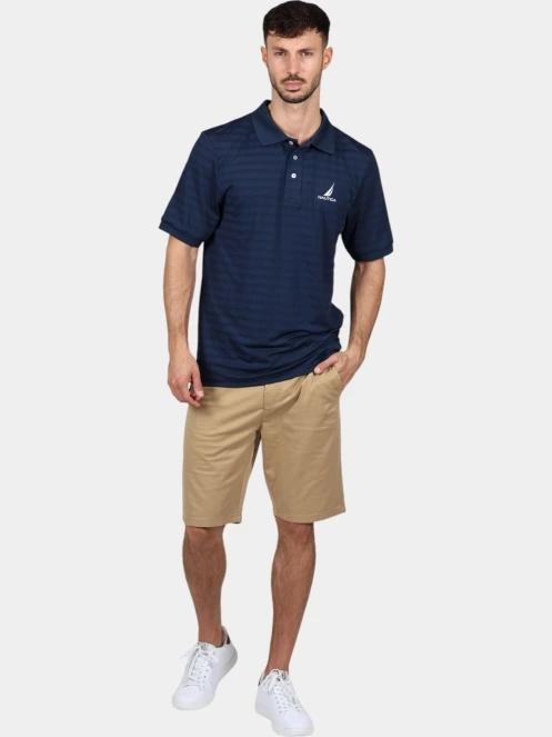 Nautica Leonard II Polo Shirt férfi galléros póló sötétkék színben 5