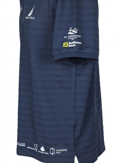 Nautica Leon 2 Polo Shirt férfi galléros póló sötétkék színben 8