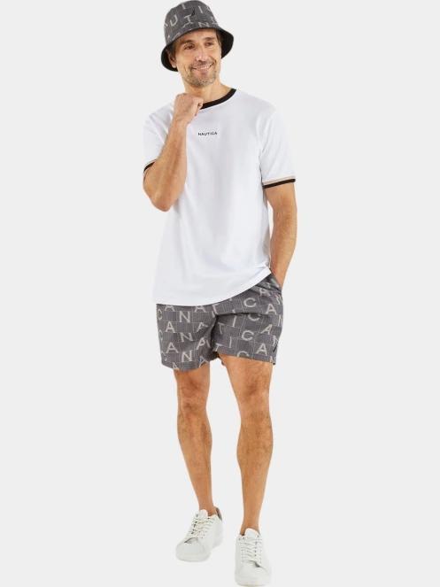 Nautica Kemp T-Shirt férfi rövid ujjú póló fehér színben 5