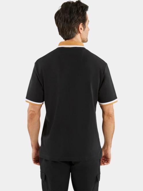 Nautica Latok Polo Shirt férfi galléros póló fekete színben 3