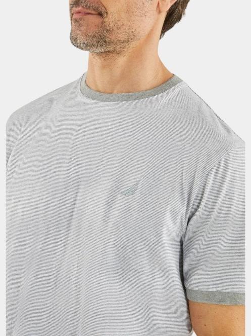 Nautica Horsforth T-Shirt férfi rövid ujjú póló szürke színben 4