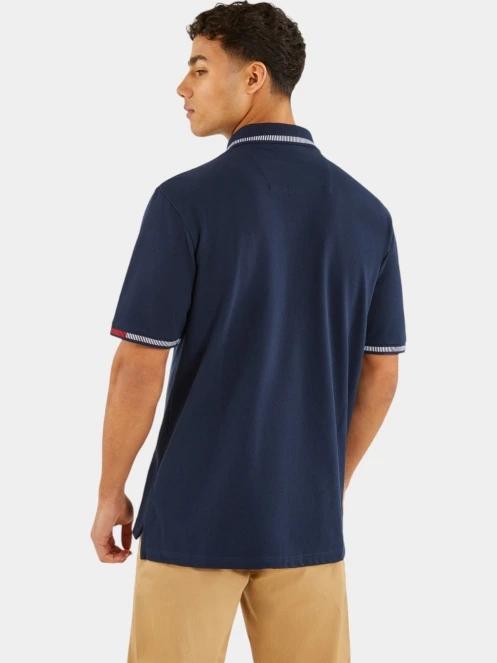 Nautica Ford Polo Shirt férfi galléros póló sötétkék színben 3