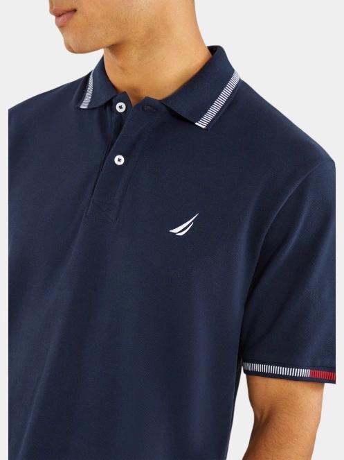 Nautica Ford Polo Shirt férfi galléros póló sötétkék színben 5