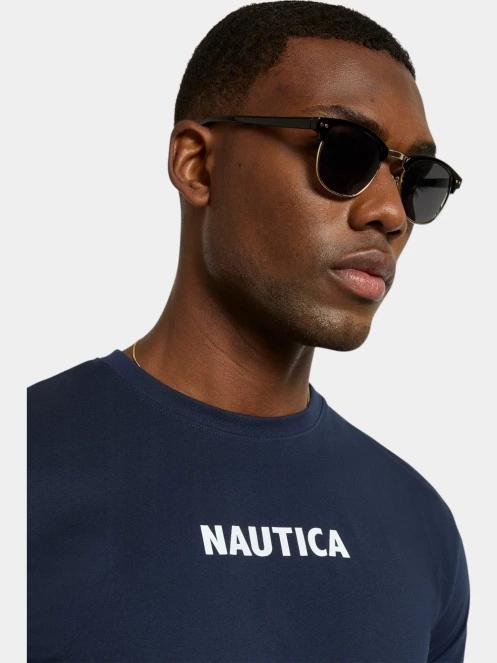 Nautica Andrei T-Shirt férfi rövid ujjú póló sötétkék színben 5