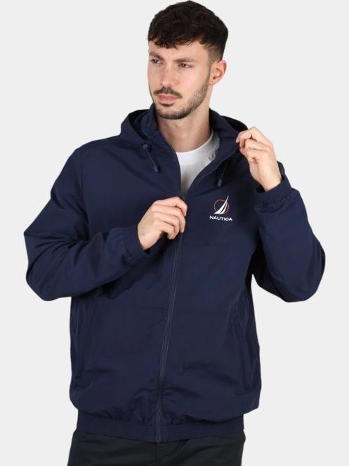Nautica Eckert FZ Jacket férfi széldzseki sötétkék színben 6